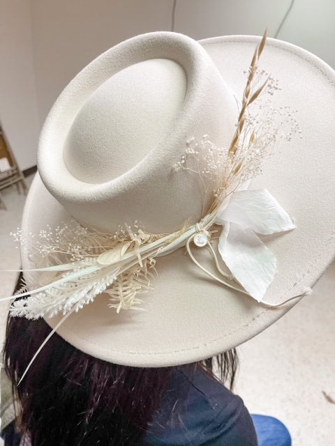 Diy discount wedding hat